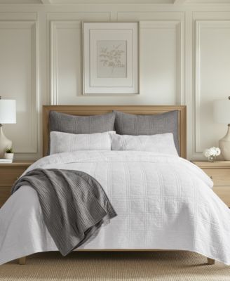 Levtex - Cloud Waffle Textured 3-Pc. Quilt Sets