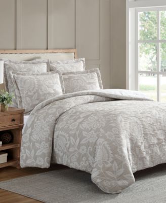Levtex - Sarrah Textured 3-Pc. Comforter Sets