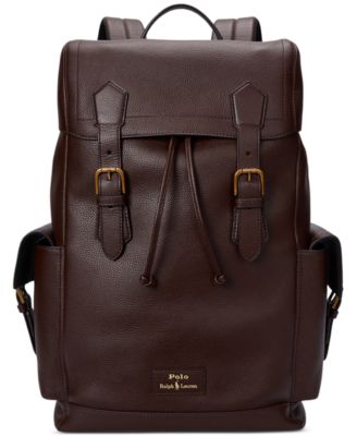 Polo Ralph Lauren - Men's Pebbled Leather Backpack