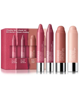 Clinique - 4-Pc. Chubby Lip + Cheek Makeup Set