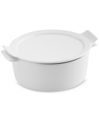 The Cellar - Whiteware Cocotte and Lid