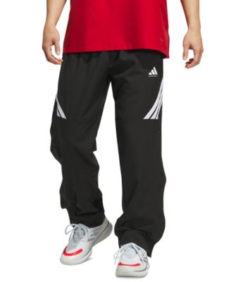 adidas - Men's Three-Stripe Woven Snap Pants