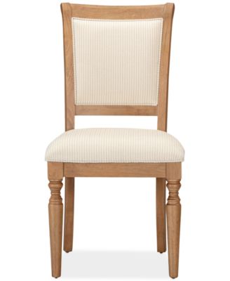 Willowmere Dining Chair with Upholstered Seat, Created for Macy's. image