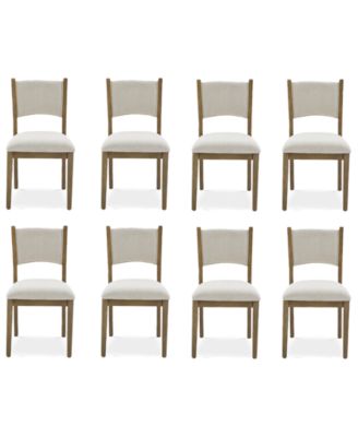 Nordic Upholstered Dining Chair, Set of 8 image