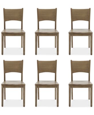 Furniture - Nordic 6-Pc Side Chair Set