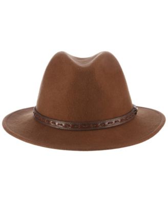Scala - Men's Crush Felt Safari Hat