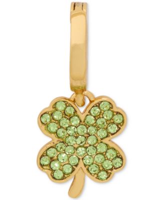 kate spade new york - Pav&eacute; Clover Charm