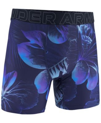 Under Armour - Men's Printed Performance Tech Mesh 6" Boxer Briefs