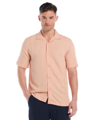 Cubavera - Men's Jacquard Button-Down Shirt