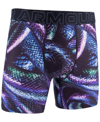 Under Armour - Men's Printed Performance Tech Mesh 6" Boxer Briefs