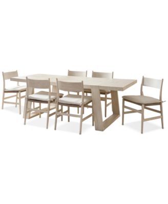 Universal Furniture - Dwell 7 Pc. Dining Set (Rectangular Table & 6 Wood Side Chairs)