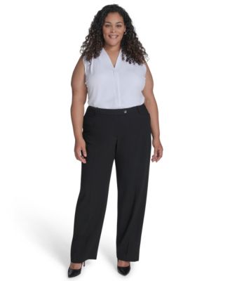 Plus Size Modern Dress Pants image