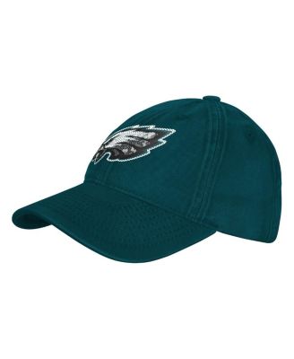 Outerstuff - Big Girls Midnight Green Philadelphia Eagles Gridiron Adjustable Hat
