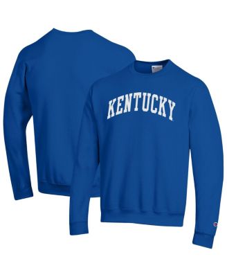 Champion - Men's Royal Kentucky Wildcats Basic Arch Fleece Pullover Sweatshirt