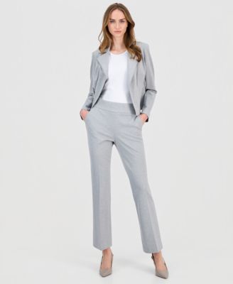 Anne Klein - Petite High-Rise Pull-On Bootcut Pants
