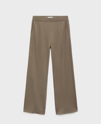 MANGO - Women's Elastic Waist Jogger Pants