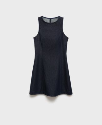 MANGO - Women's Short Denim Dress