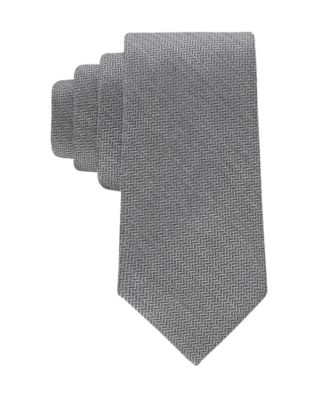 Tommy Hilfiger - Men's Hazel Herringbone Solid Tie