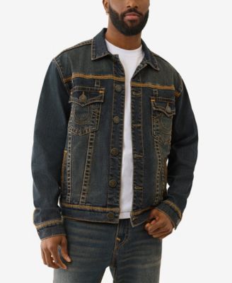 True Religion - Men's Super Flatlock Stitch Trucker Jacket