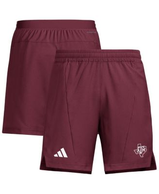 adidas - Men's Maroon Texas A M Aggies Program Woven Training Shorts