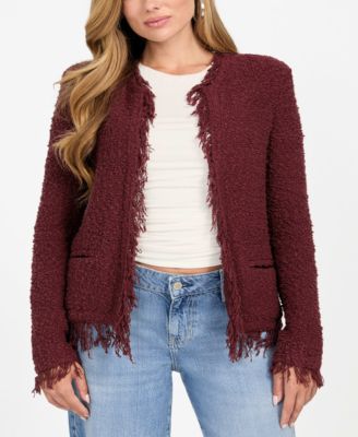 GUESS - Women's Kaesi Boucle Jacket