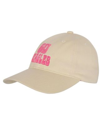 Outerstuff - Big Girls Cream Philadelphia Eagles Blitz Adjustable Hat