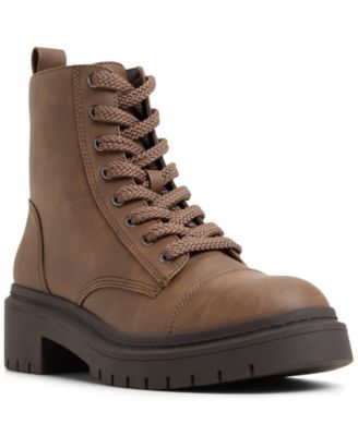 ALDO - Women's Goer Combat Round Toe Boots