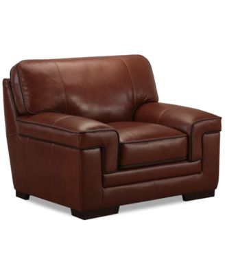 Macy's - Myars Leather Chair