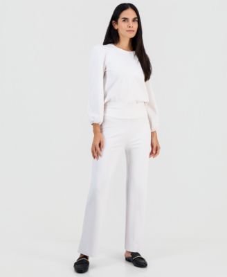 Anne Klein Essentials - Petite Serenity Knit Pull-On Pants