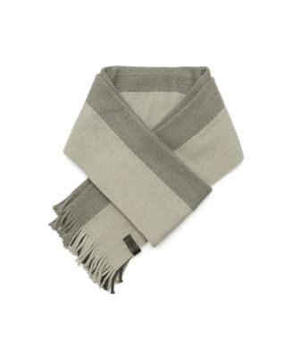 Calvin Klein - Men's Gradient Stripe Raschel Scarf