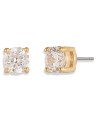 Givenchy - Cubic Zirconia Gold-Tone Stud Earrings