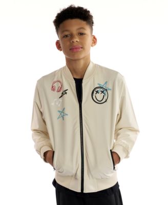 Sovereign Code - Boys 5-20 Pierce Graphic Varsity Bomber Jacket