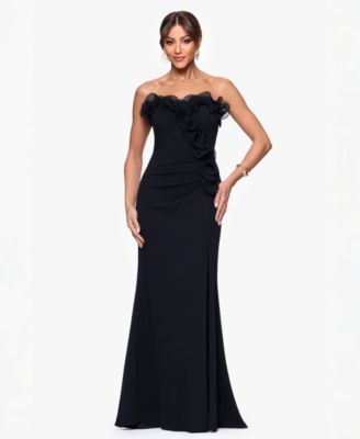 XSCAPE - Women's Strapless Gown