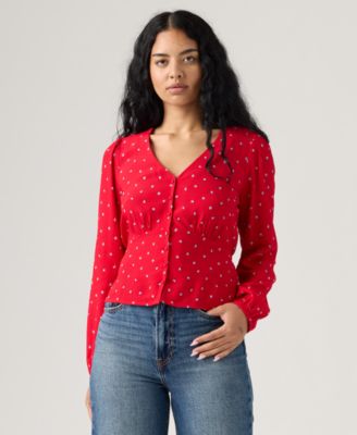 Levi's - Women's Dolores Long Sleeve Blouse