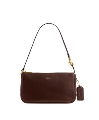 COACH - Plaza Small Leather Shoulder Bag