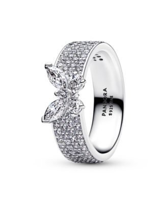Pandora - Sparkling Butterfly Bold Ring