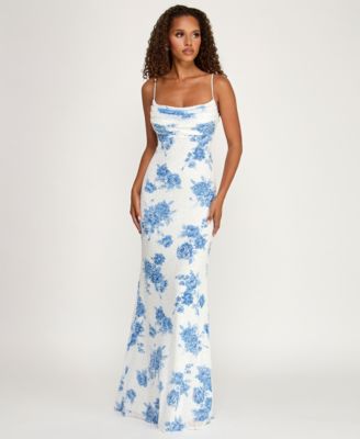 B Darlin - Women's Sequin Detail Dress