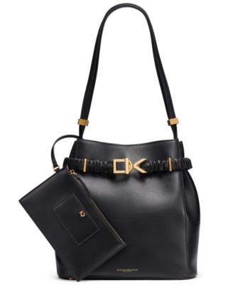 Donna Karan New York - Gingham Medium Bucket Bag