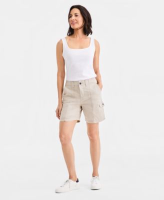 Style & Co - Comfort-Waist Cargo Shorts