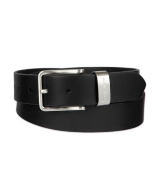 Cole Haan - Men's Metal Loop Silver-Tone Belt