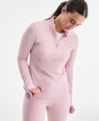 ID Ideology - Women's Studio Quarter-Zip Pullover Top