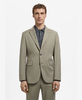 MANGO - Men's Milan Slim-Fit Suit Blazer