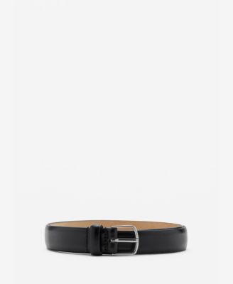 MANGO - Men's Buckle Leather Belt