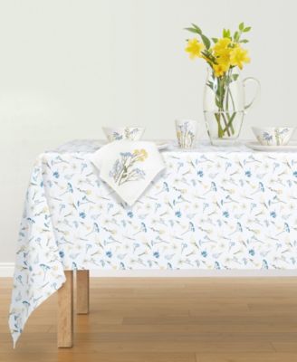 Lenox Wildflowers All-Over Tablecloth, 60" x 102" image