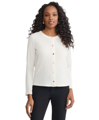 Jones New York - Women's Button-Front Cardigan