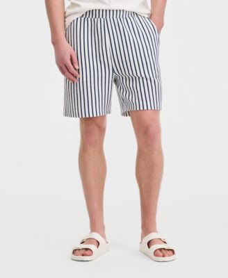 Sun + Stone - Men's Jack Stripe 6" Pull-On Shorts