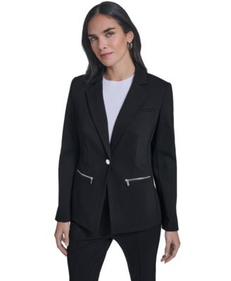 Calvin Klein - Women's One-Button Jacket