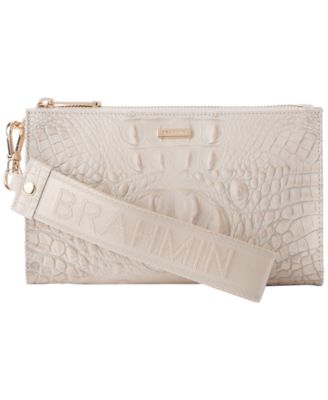 Brahmin - Adia Croc-Embossed Wristlet Handbag