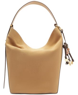 Arezzo - Simone Small Suede Hobo Shoulder Bag
