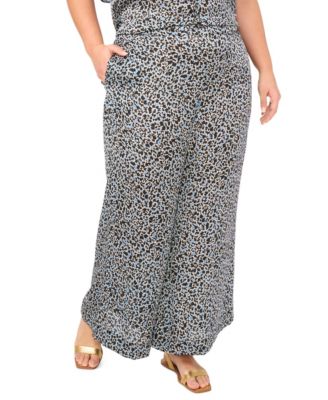 Vince Camuto - Plus Size Wide Leg Pull-On Pants